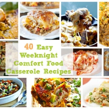40 Easy Weeknight Comfort Food Recipes | Healthy Living in Body and Mind
