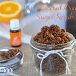 DIY - Coconut Orange Sugar Scrub with Essential Oils