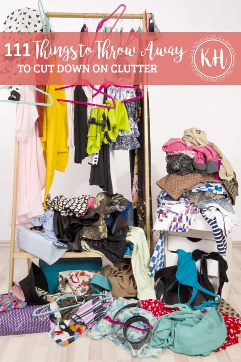 111 Things to Throw Away to Cut Down on Clutter - Healthy Living