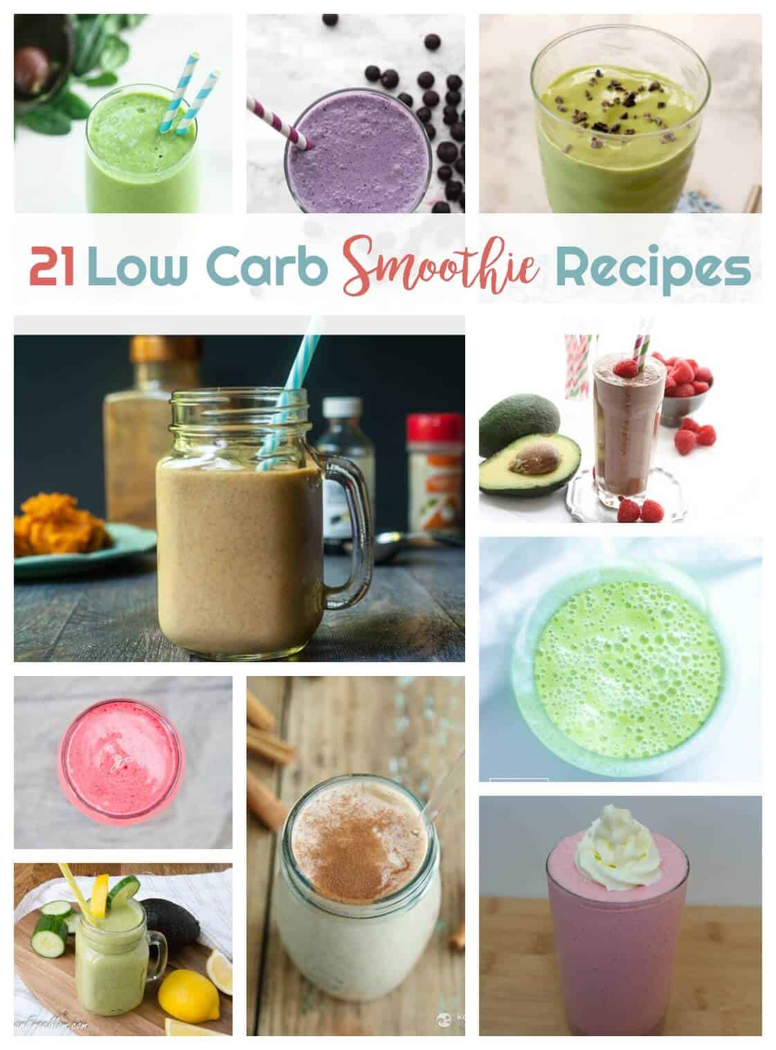 21 Low Carb Smoothie Recipes | Healthy Living in Body and Mind