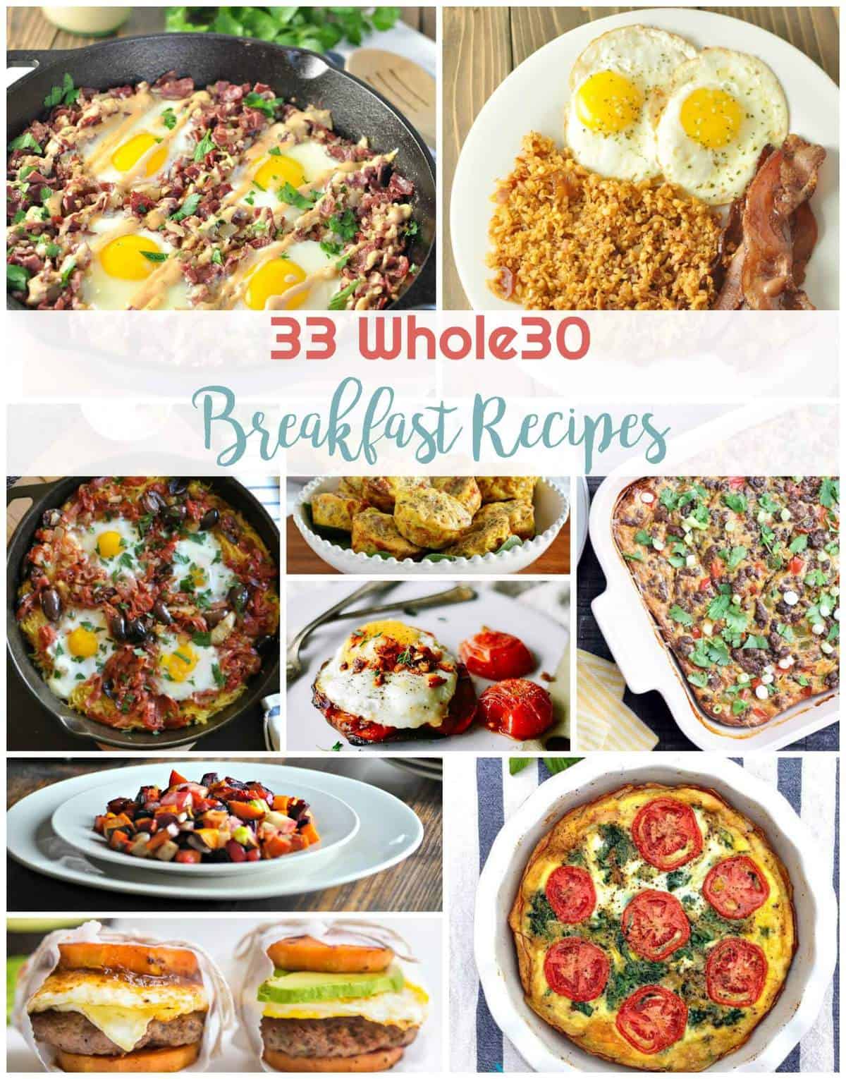 33 Whole30 Approved Breakfast Recipes | Healthy Living in Body and Mind