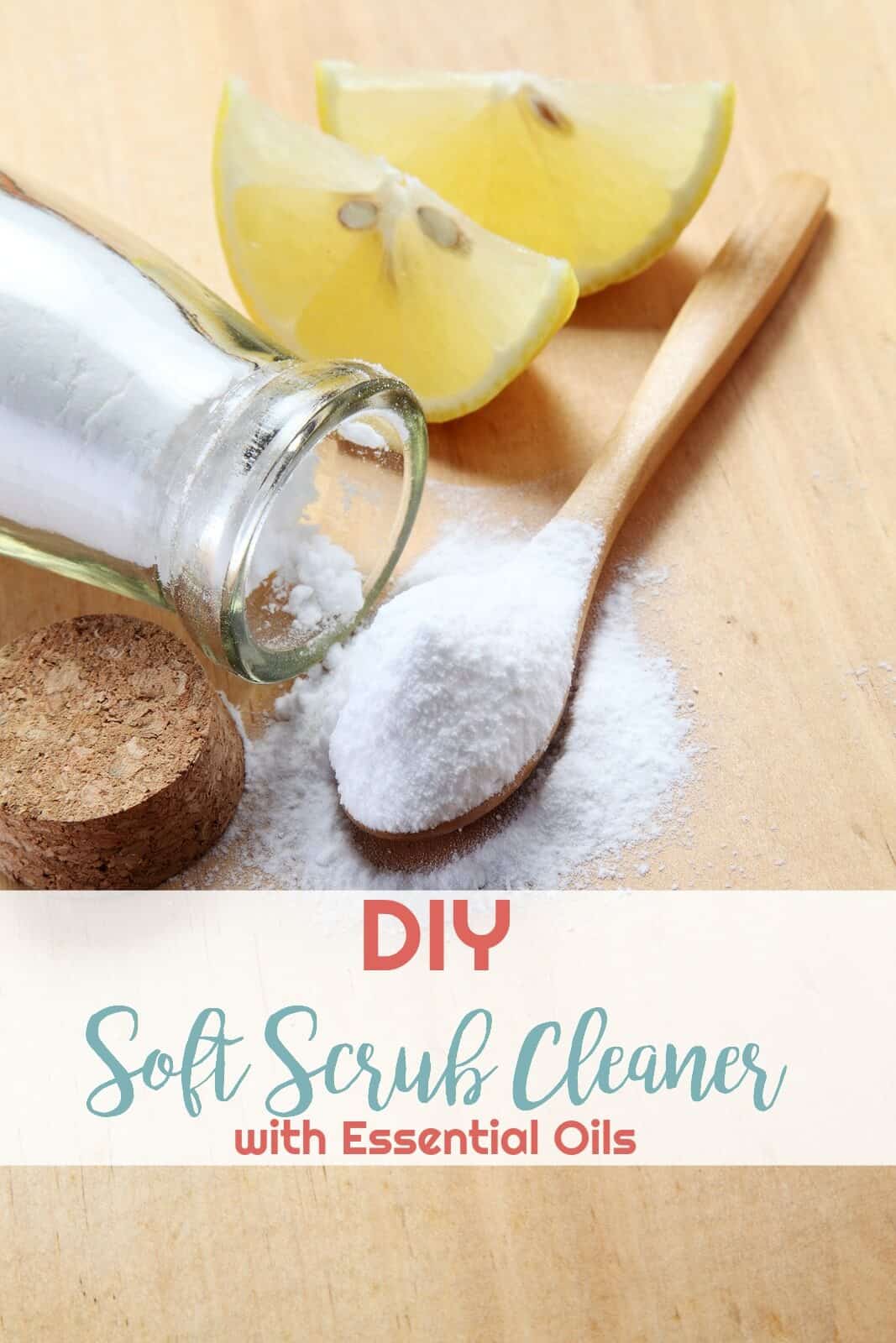 DIY Soft Scrub Cleaner with Essential Oils
