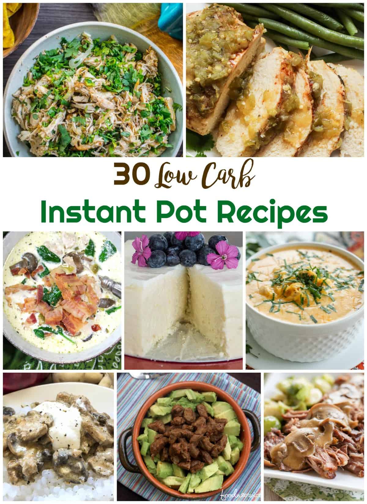 Low Carb Instant Pot Recipes | Healthy Living in Body and Mind