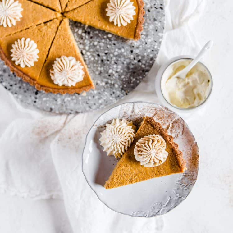 Keto Pumpkin Pie | Peace Love and Low Carb