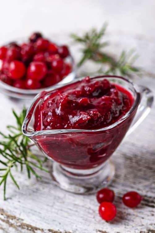 Sugar Free Cranberry Sauce | Peace Love and Low Carb